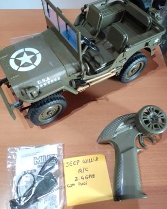 jeep willys radiocomandata scala 1/10