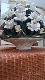  Vaso Capodimonte  per tavolino 