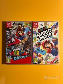 Super Mario Odyssey + Super Mario Party