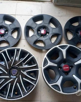 Cerchi in ferro da 15 pollici per fiat panda ecc