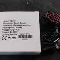 Dimmer touch per led