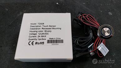 Dimmer touch per led