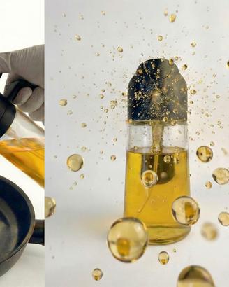 Dispenser di Olio, Spruzzatore da 450 ml con 2 mod