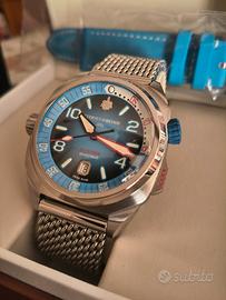 Cuervo y Sobrinos Buceador bracciale + cinturino