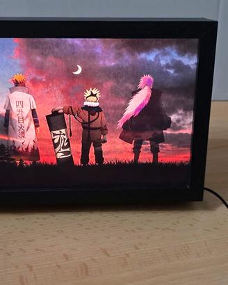 Quadretto retroilluminato Naruto