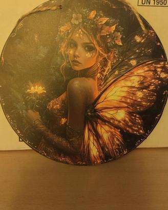 Decorazione tonda artistica d'arredo in legno
top