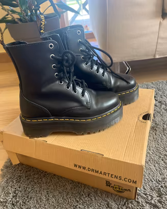Dr. Martens Jadon Polished Smooth Nere T. 36