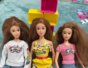 3 Sophie fashion doll con stanza segreta