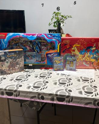 Set e box pokemon e one pice