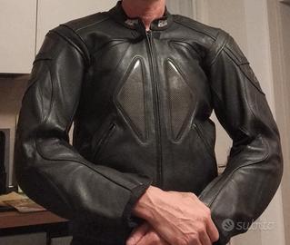 giacca pelle moto ixs 