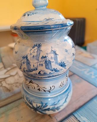 Vaso da farmacia ceramica Albisola