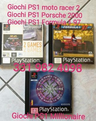 Giochi PS1 MILLIONAIRE Formula 1 97