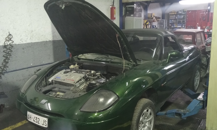 Fiat barchetta d'epoca