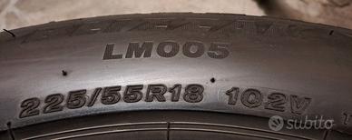 4 Pneumatici Invernali BRIDGESTONE 225/55 R18 102V