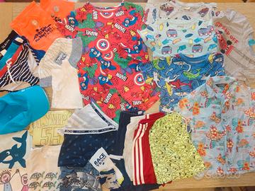 stock abbigliamento bimbo 3 4 anni estate