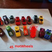 LOTTO 45 MACCHININE 1:64 HOTWHEELS, MICROCAR   Pri
