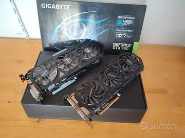 2 X GPU Geforce - GTX 780 GHz ed. + GTX 980 OC