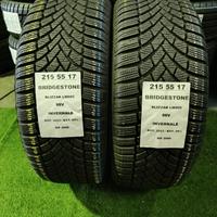 2 GOMME 215 55 17 BRIDGESTONE INV RIF2689