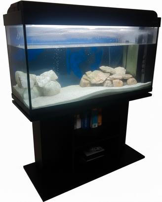 Acquario Poseidon 200Lt con mobile e accessori