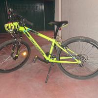 Bicicletta Btwin rockrider 24 pollici