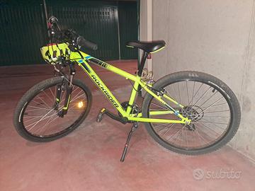 Bicicletta Btwin rockrider 24 pollici