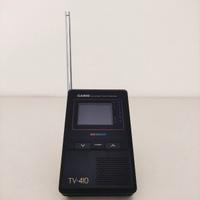 CASIO TV-410 Mini  TV Vintage