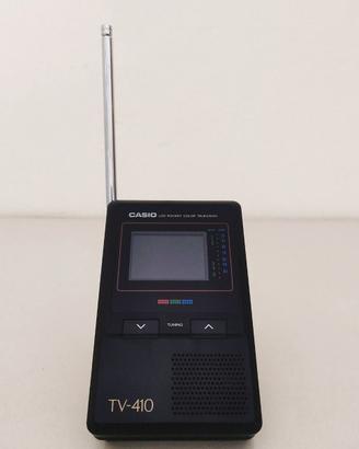CASIO TV-410 Mini  TV Vintage