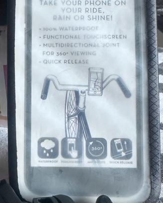 Porta cellulare per bicicletta