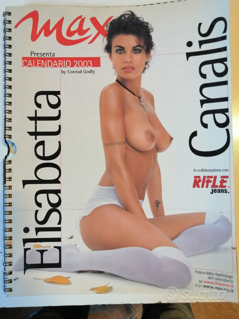 Calendario MAX 2003 Elisabetta Canalis - Collezionismo In vendita a Bologna