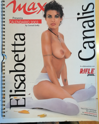 Calendario MAX 2003 Elisabetta Canalis