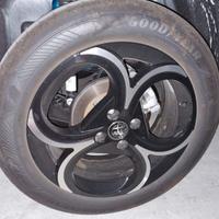 gomme auto 215/55 R18 con 1000km