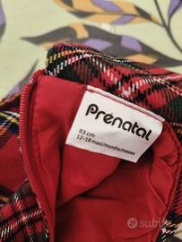 vestito natalizio 12 mesi 