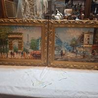 2 quadri dipinto su tela
