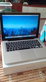 MacBook pro A1278 Potenziato i7 8GB RAM SSD 500GB
