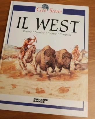 Libro illustrato Il West