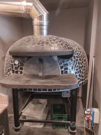 Forno pizzeria Gas con bruciatore Drago