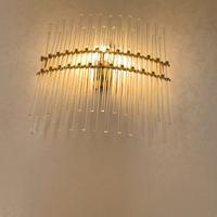 coppia applique in cristallo