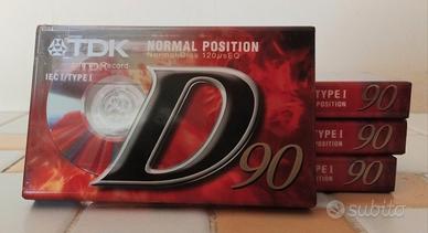 TDK D90 Musicassette