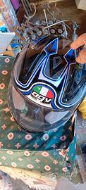 Casco integrale AGV GP-1 – Nero/Blu” 