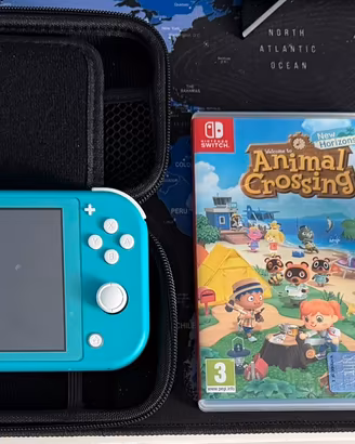 NINTENDO SWITCH LITE+ANIMAL CROSSING NEW HORIZONS