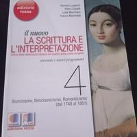 libro  la scrittura e l'interpretazione 4