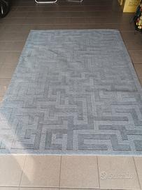 tappeto camera grigio 157 x 228