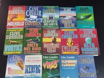 Clive Cussler: blocco 15  romanzi