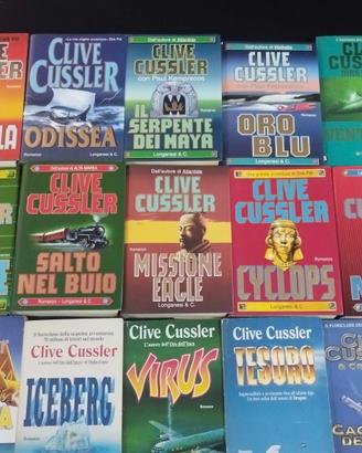 Clive Cussler: blocco 15  romanzi