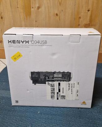 BEHRINGER XENYX 1204USB Mixer Analogico USB –