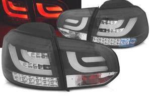 FANALI VOLKSWAGEN VW GOLF 6 08-12 A LED BAR NERO