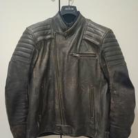 Giacca Triumph M vera pelle e protezioni