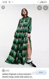 vestito lungo donna Adidas in strass 