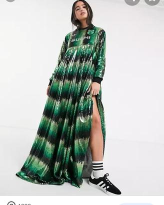 vestito lungo donna Adidas in strass 