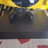 xbox one x,1 t di memoria e 1 gioco